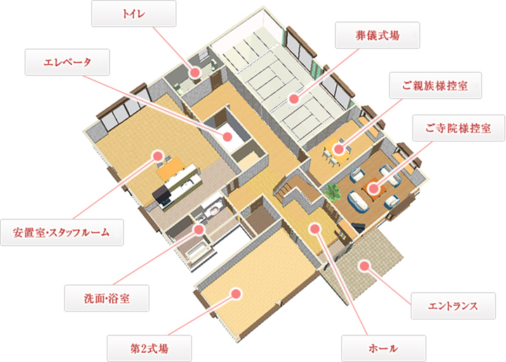 ホールのご案内